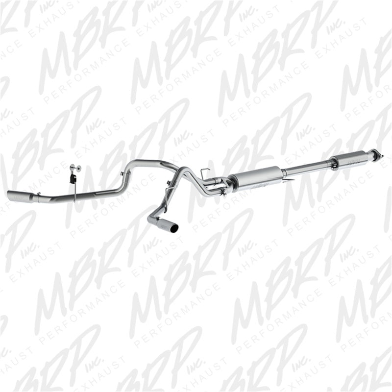 MBRP 3in Cat-Back Dual Split Side Exit T409 Exhaust System | Ford F-150 5.0L (15) (S5257409)