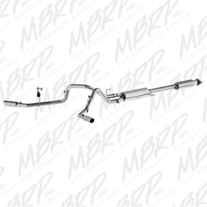 MBRP 3in Cat-Back Dual Split Side Exit T409 Exhaust System | Ford F-150 5.0L (15) (S5257409)
