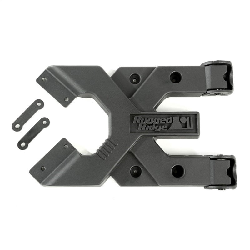 Rugged Ridge Spartacus HD Die Cast Aluminum Tire Carrier Hinge Casting: Jeep Wrangler (07-18)