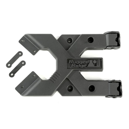 Rugged Ridge Spartacus HD Die Cast Aluminum Tire Carrier Hinge Casting: Jeep Wrangler (07-18)