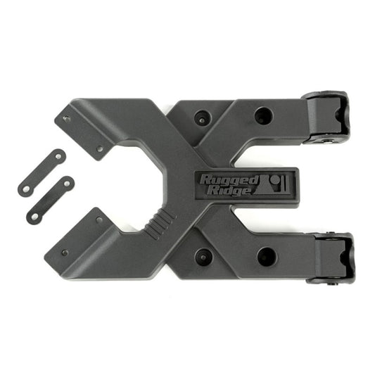 Rugged Ridge Spartacus HD Die Cast Aluminum Tire Carrier Hinge Casting: Jeep Wrangler (07-18)