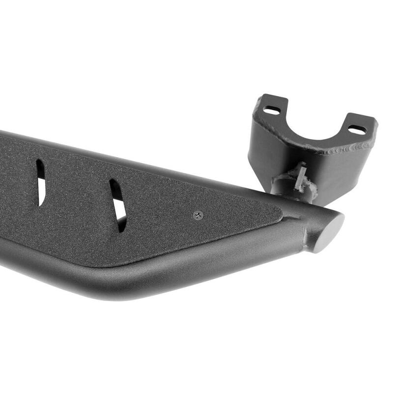 Westin Textured Black Triple Tube Rock Rail Steps: Jeep Wrangler JL Unlimited 2018-2024