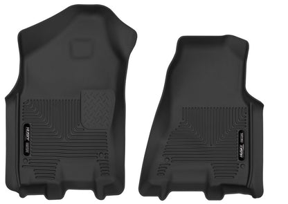 Husky Liners Black Front Row WeatherBeater Floor Liners: Ram 1500 2019-2025