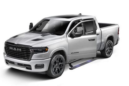 AMP Research PowerStep XL Electric Running Board (BLACK) (F&R): Ram 1500 (25-26) Gas w/ LED Lights