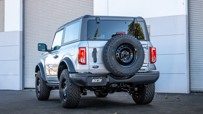 Borla 2.75" T-304 Stainless Steel Cat-Back S-Type Exhaust | Ford Bronco (21-22) 2.3L / 4DR (140898)