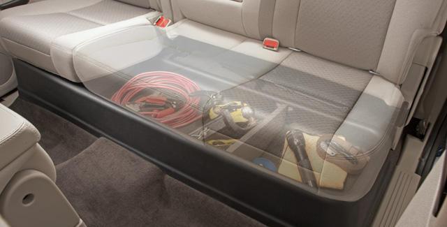 Husky Liners GearBox Under-Seat Storage: Fits Dodge / Ram (02-24) - Black