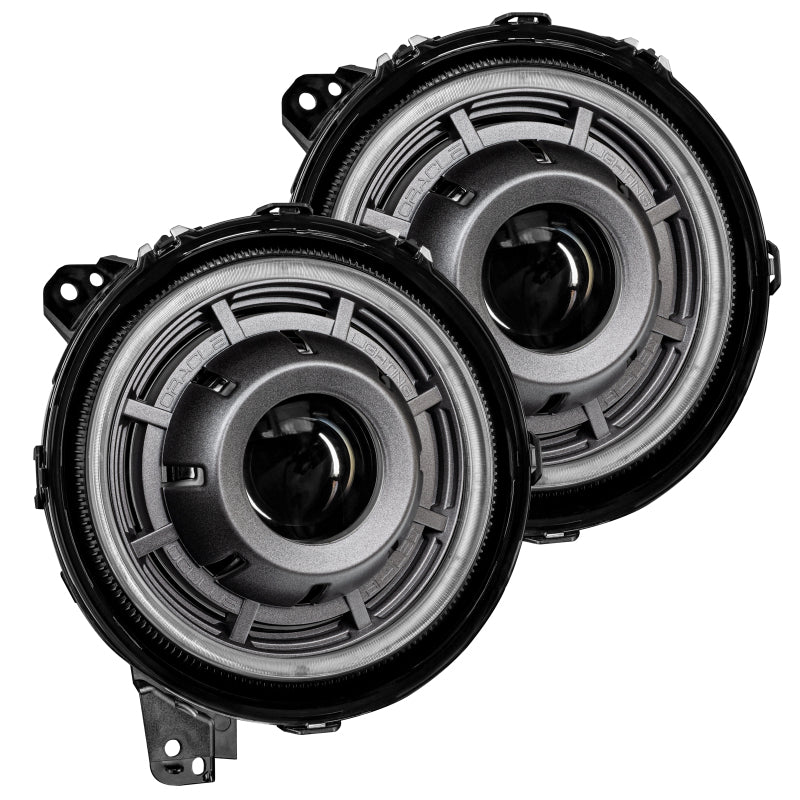 ORACLE Lighting Oculus Bi-LED Projector Headlights: Jeep Gladiator / Wrangler JL (18-24)