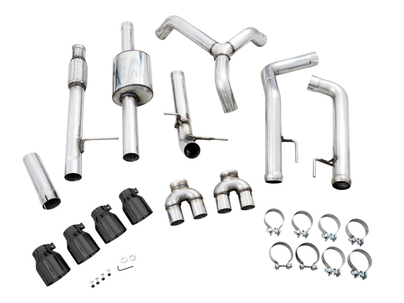AWE Tuning 0FG Split Rear Catback Silverado/Sierra 1500 5.3L | (3015-43202)