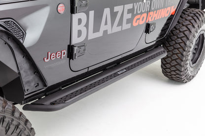 Go Rhino Dominator Extreme DSS SideSteps Complete Kit | Toyota Tundra (07-20) (DSS4416T)