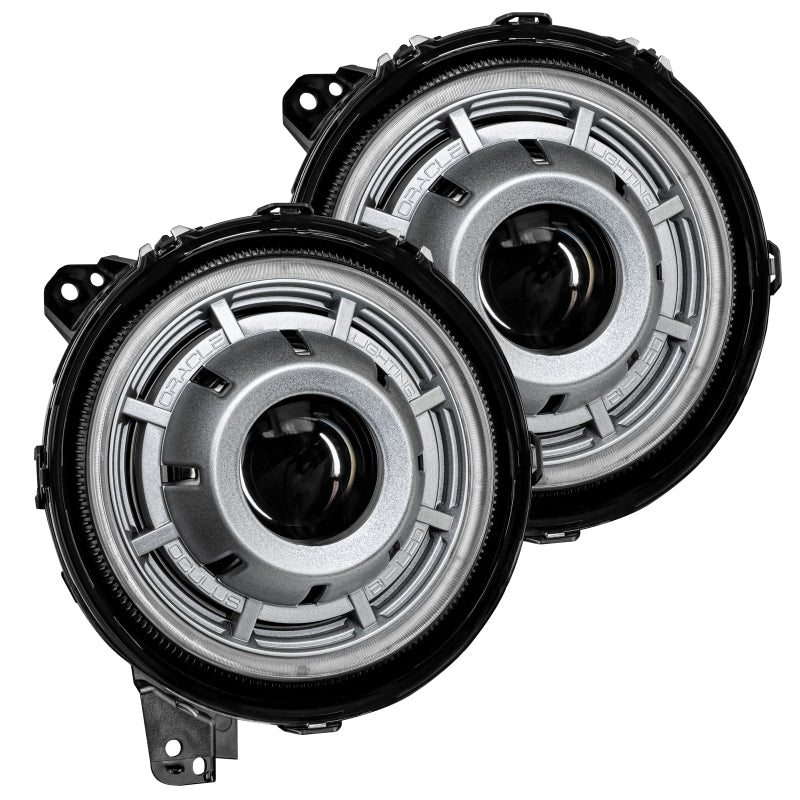 Oracle Lighting Bi-LED Projector Headlights: Jeep Wrangler (18-24) / Gladiator (20-24)