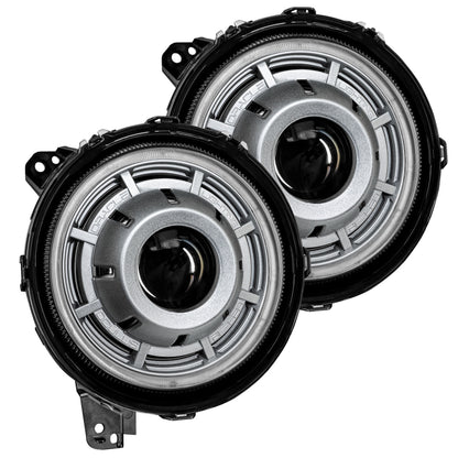 Oracle Lighting Bi-LED Projector Headlights: Jeep Wrangler (18-24) / Gladiator (20-24)