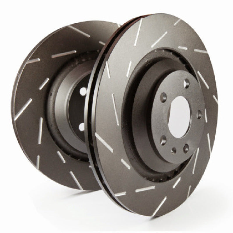 EBC 2.30 Turbo Slotted Front Rotors | Ford Bronco (21+), Ford Ranger (19-26) (USR7848)