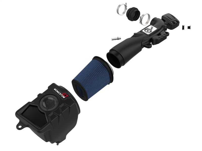 aFe Momentum GT Cold Air Intake System Pro 5R Filter (F&R): Jeep Wrangler JL / Gladiator JT 2018-26 3.6L