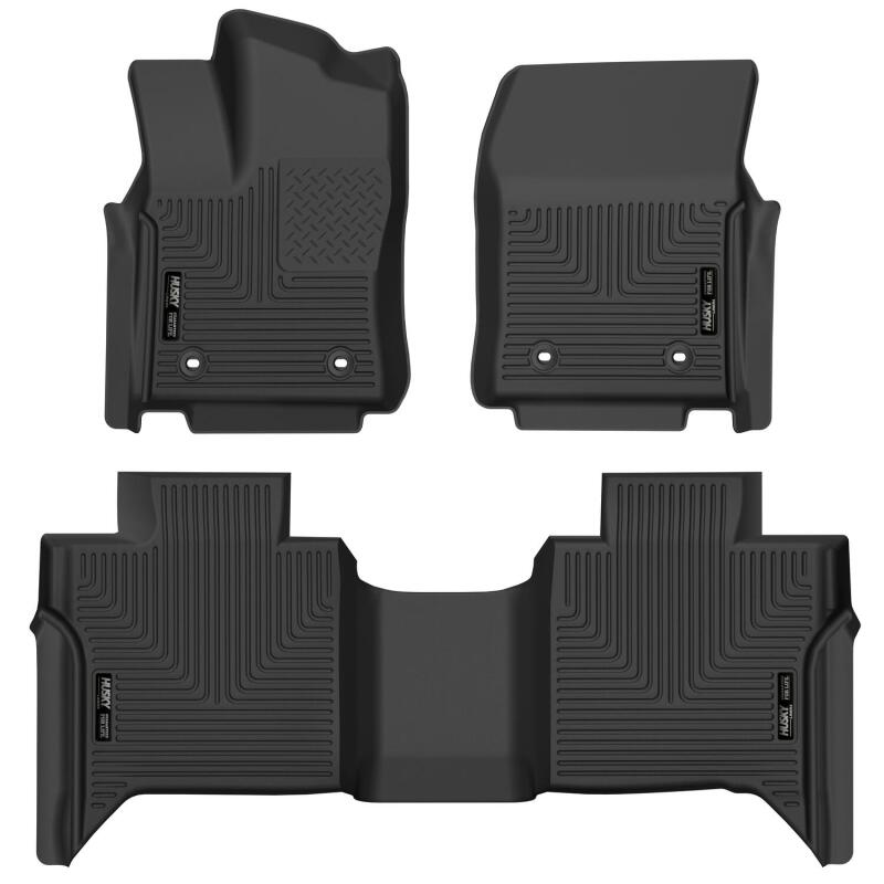 Husky Liners X-ACT Floor Liners | Toyota Tundra CrewMax (22+) (53798)