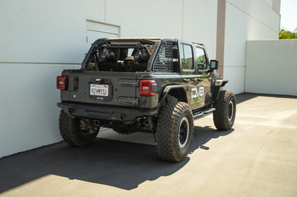 DV8 Offroad 18-23 Jeep Wrangler JL 4 Door Body/Pinch Weld Mounted Step | Jeep Wrangler JL (18-25) (SRJL-08)