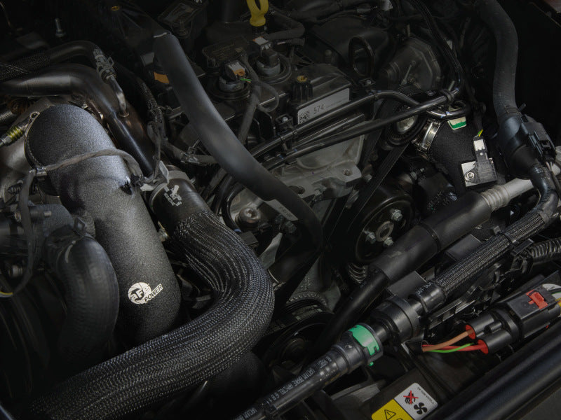 aFe BladeRunner Alum Hot/Cold Charge Pipe Kit | Ford Bronco L4 2.3L (21-22) (46-20574-B)