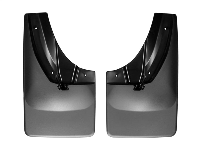 WeatherTech Front MudFlaps (2PC, Black): Ram 2500 & 3500 2014 - 2018 (w/OUT Flares)