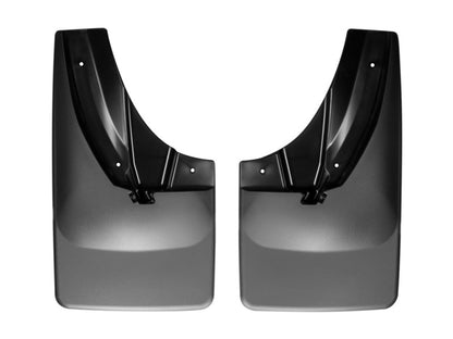WeatherTech Front MudFlaps (2PC, Black): Ram 2500 & 3500 2014 - 2018 (w/OUT Flares)