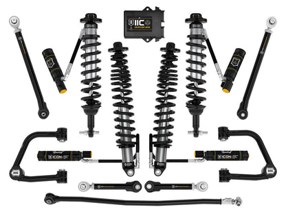 ICON 2021-2026 Ford Bronco Suspension System | Up to 11.5" Front Travel / 14" Rear Travel (K40008TX)