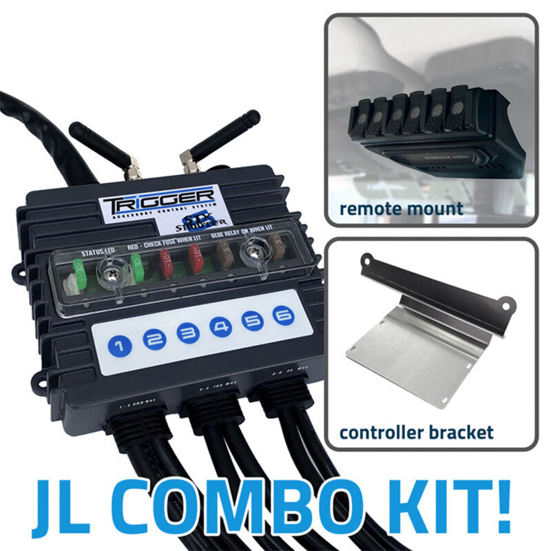 Oracle Trigger 6 Shooter Jeep JL-JT Combo Kit | Jeep Wrangler JL / Gladiator JT (18-25) (3001JL)