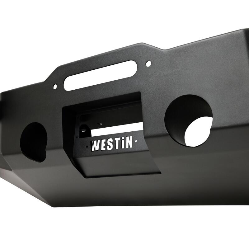 Westin Textured Black Front Bumper: Jeep Gladiator 2020-2025 / Wrangler JL 2018-2025