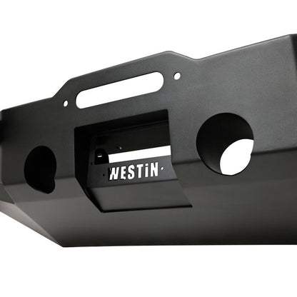 Westin Textured Black Front Bumper: Jeep Gladiator 2020-2025 / Wrangler JL 2018-2025