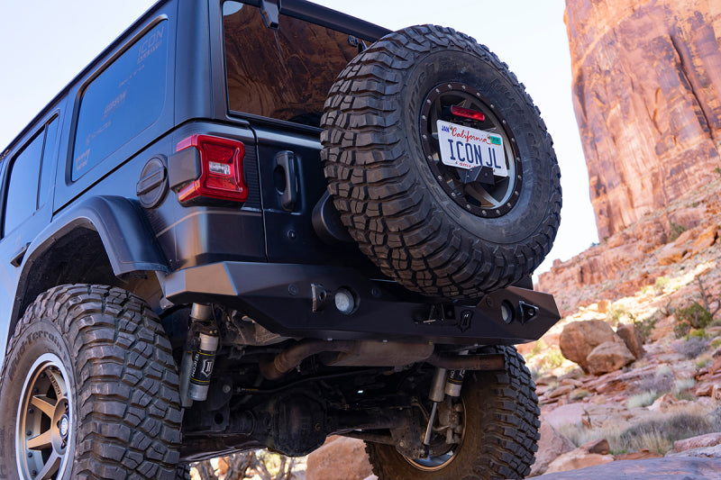 ICON License Relocation Kit: Jeep Wrangler 2018-2022