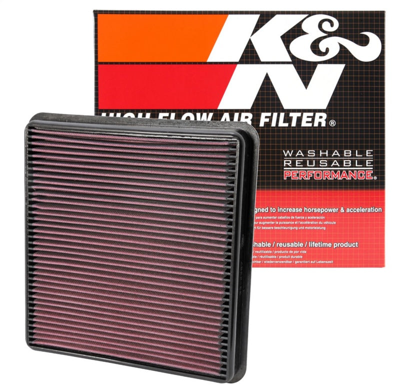 K&N 2007-2010 Toyota Tundra/Sequoia/Land Cruiser Drop-In Air Filter | Toyota Tundra/Sequoia/Land Cruiser (33-2387)