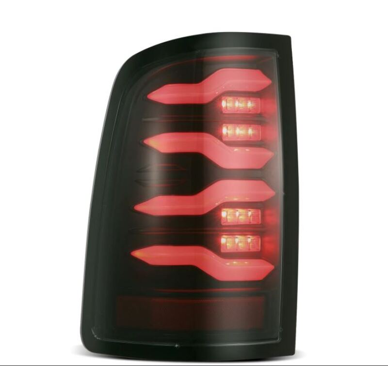 AlphaRex LUXX LED Tail Lights (Alpha-Black): Dodge Ram 2009 - 2018 (1500, 2500 & 3500)