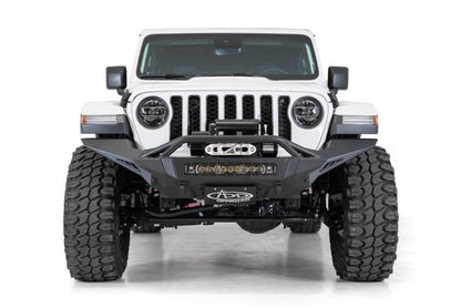 Addictive Desert Designs Stealth Fighter Front Licence Plate Bracket: Jeep Wrangler / Gladiator