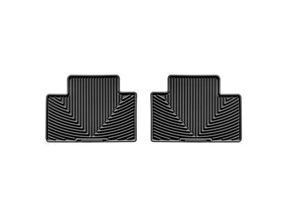 WeatherTech Rear Rubber Floor Mats | Toyota Tacoma Crew Cab (05-13) Black (W136)
