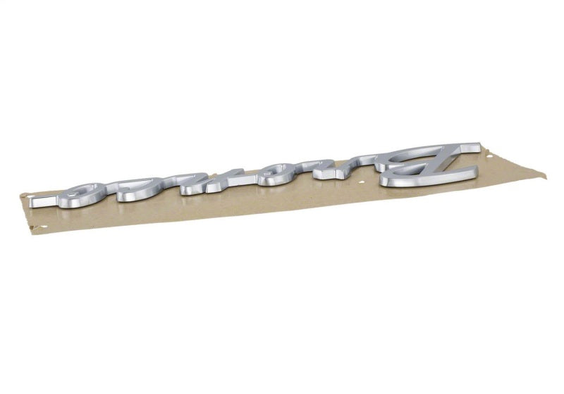 Ford Racing Silver Bronco Script Fender Badge | Ford Bronco (21-26) (M-1447-BSS)