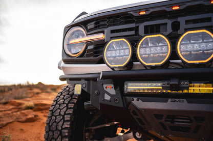DV8 Offroad 2022+ Ford Bronco Raptor Tube Front Bumper | Ford Bronco (21-26) (FBFR-02)