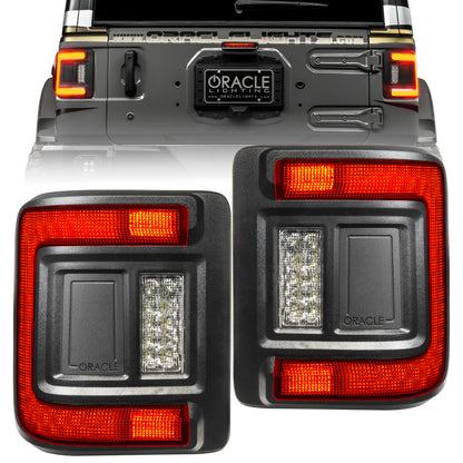Oracle Lighting Tinted LED Flush Mount Tail Light: Jeep Wrangler 2018-2024