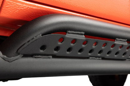 Go Rhino 2024-2026 Toyota Tacoma DC Xtreme Frame Mount Sliders | Tex. Black (FS4432T)