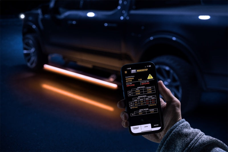 AMP Research 21-24 Ford F-150 PowerStep & LED Lighting | Ford F-150 (21-26) / Raptor (21-26) / Lightning (22+) (96152-01A)