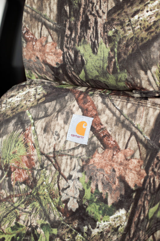 Covercraft Carhartt Camo SeatSaver Custom Second Row Seat Covers | Ford Bronco (22-23) (SSC8517CAMB)