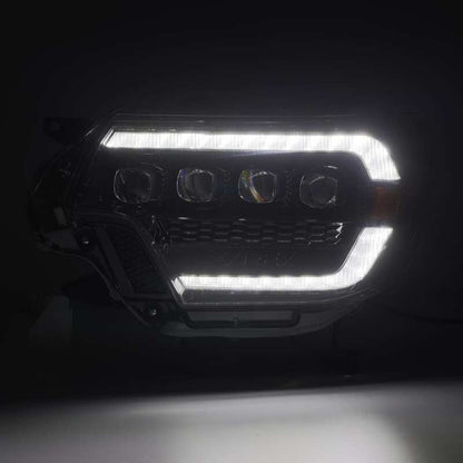 AlphaRex NOVA-Series LED Projector Headlights Black | Tacoma 12-15 (880753)