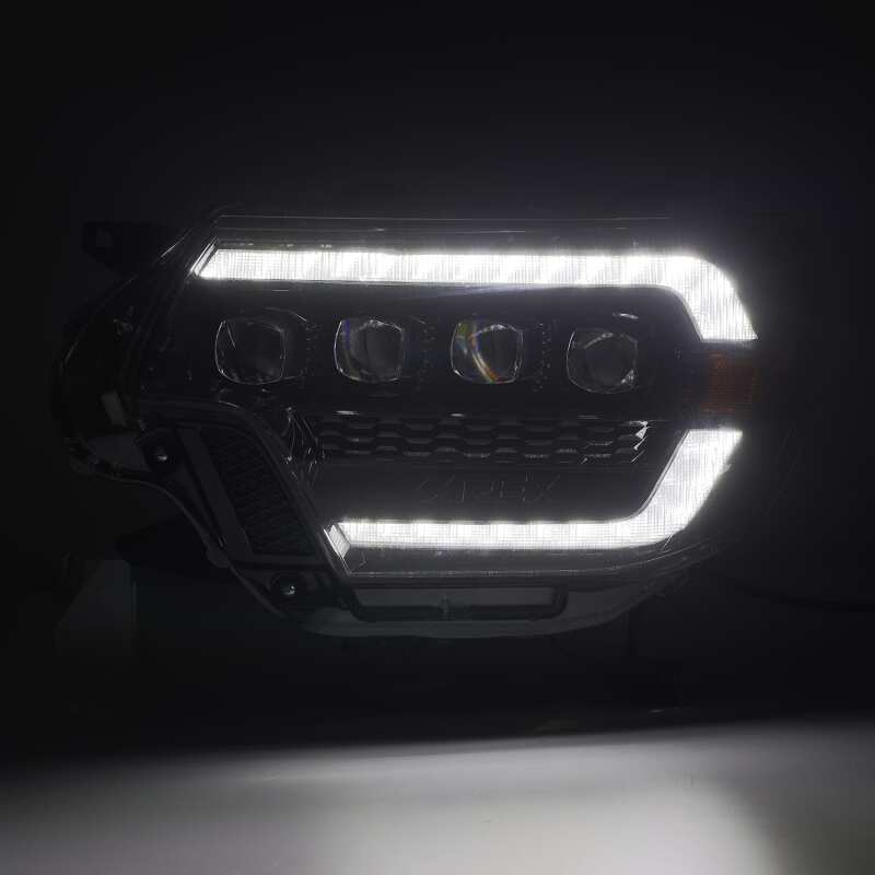 AlphaRex NOVA-Series LED Projector Headlights Black | Tacoma 12-15 (880753)