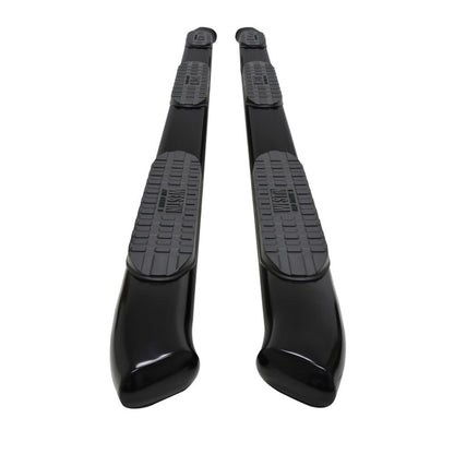 Westin Black PRO TRAXX 5 WTW Oval Nerf Step Bars: Fits Dodge Ram (09-24)