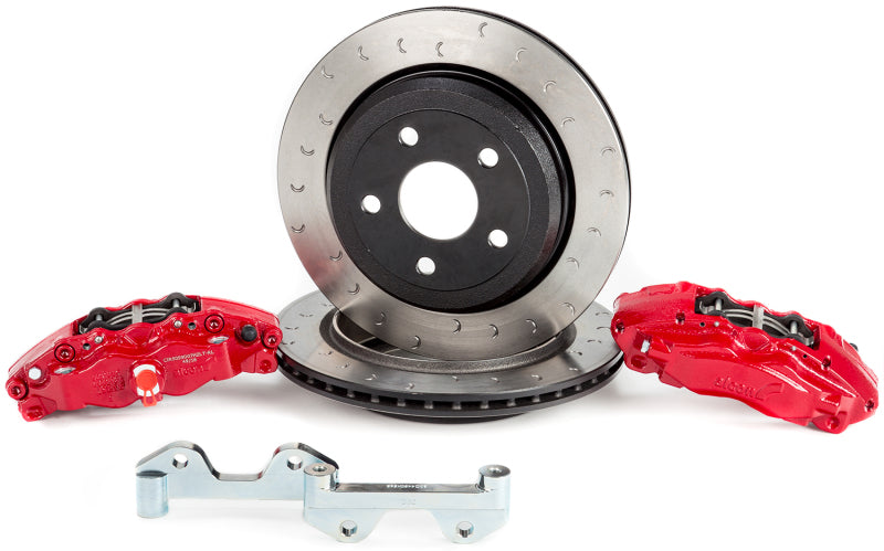 Alcon 2007+ Jeep JK-JL 330x22mm Rear Brake Kit w/ 4-Piston Calipers & Brake Lines | Jeep JK / JL (BKR5059D12)