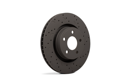 Hawk Talon Rear 12.44" Solid Disc Brake Rotors: Jeep Wrangler JK 2007-2018