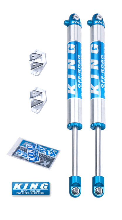 King Shocks 2.0 Dia Internal Reservoir Rear Shock (REAR) w/ Hardware: Jeep Wrangler (07-18)