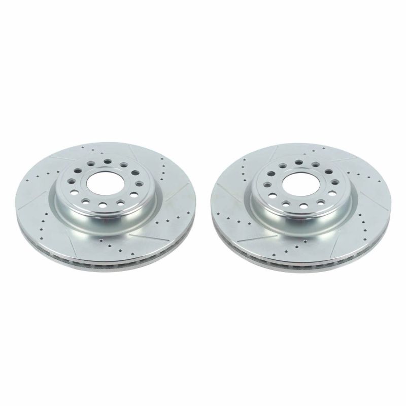 PowerStop Drilled & Slotted Rotor (FRONT): Ram 1500 2019 - 2022
