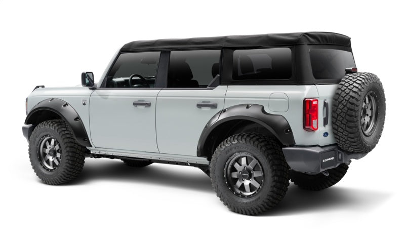 Bushwacker 2021+ Ford Bronco Pocket Style Flares 4pc | Ford Bronco (21-26) (20960-02)