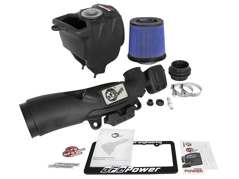 aFe Momentum GT Cold Air Intake System Pro 5R Filter (F&R): Jeep Wrangler JL / Gladiator JT 2018-26 3.6L
