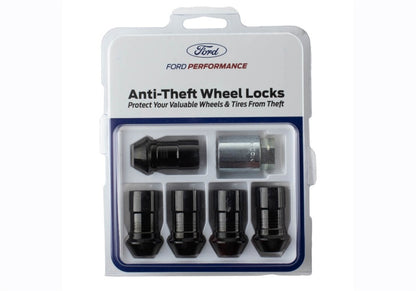 Ford Racing 2023+ Ford Bronco Raptor M14 x 1.5 Black Security Lug Nut Kit | Ford Bronco (21-26) (M-1A043-A5)