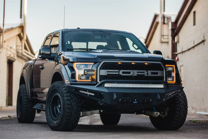 Addictive Desert Designs HoneyBadger Front Bumper | Ford F-150 Raptor (17-18) (F117432860103)