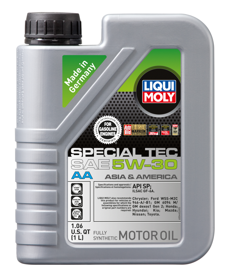 LIQUI MOLY 1L Special Tec AA SAE 5W30 Motor Oil | Ford Ranger (19-26), Ford Bronco (21-26) (20136)