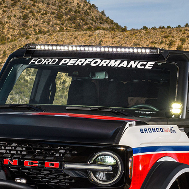 Ford Racing Ford Performance Bronco Windshield Banner | Ford Bronco (21-26) (M-1820-BRW)